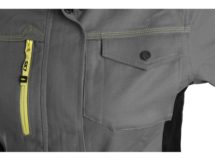Jacheta de lucru dama Canis CXS 1010 STRETCH, 98% bumbac, 2% elastan, 250gr/mp [4]