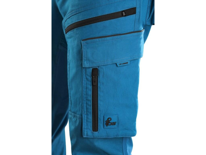 Pantaloni de lucru in talie Canis CXS 1020 LEONIS, 72% bumbac, 25% nailon, 3% elastan, 230gr/mp [11]