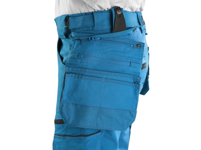 Pantaloni de lucru in talie Canis CXS 1020 LEONIS, 72% bumbac, 25% nailon, 3% elastan, 230gr/mp [6]