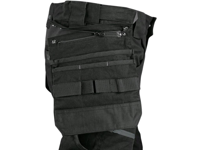 Pantaloni de lucru in talie Canis CXS 1020 LEONIS, 72% bumbac, 25% nailon, 3% elastan, 230gr/mp [3]