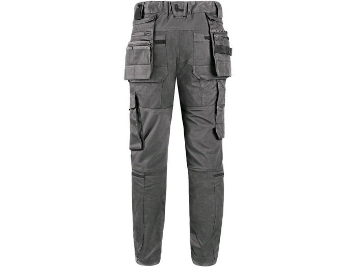 Pantaloni de lucru in talie Canis CXS 1020 LEONIS, 72% bumbac, 25% nailon, 3% elastan, 230gr/mp [2]