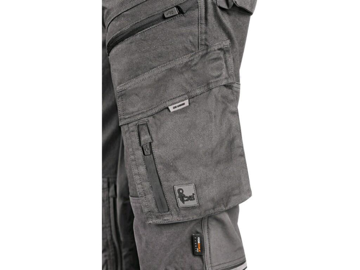 Pantaloni de lucru in talie Canis CXS 1020 LEONIS, 72% bumbac, 25% nailon, 3% elastan, 230gr/mp [6]