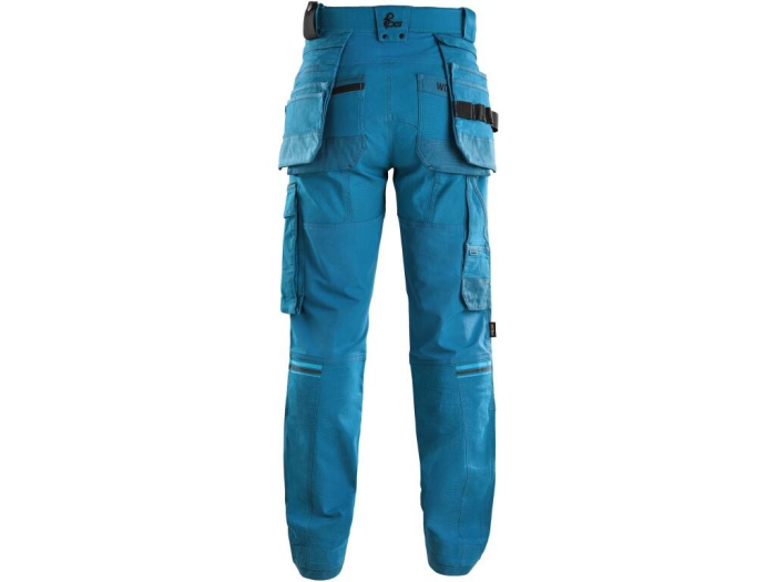 Pantaloni de lucru in talie Canis CXS 1020 LEONIS, 72% bumbac, 25% nailon, 3% elastan, 230gr/mp [2]