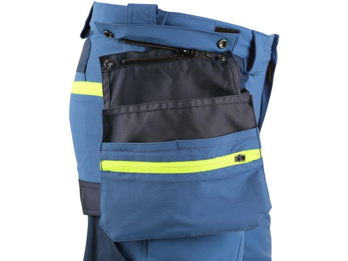 Pantaloni de lucru in talie Canis CXS 1020 NAOS, 93% nailon, 7% elastan, 220gr/mp [6]