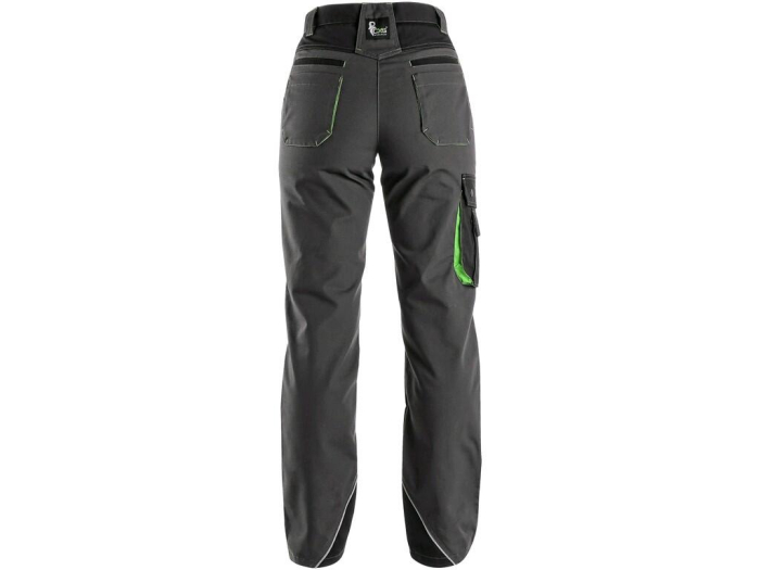 Pantaloni de lucru in talie dama Canis CXS 1020 SIRIUS AISHA, 65% poliester, 35% bumbac, 270gr/mp [2]