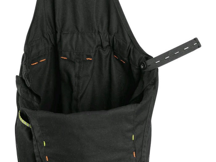 Pantaloni cu pieptar copii Canis CXS 1030 GARFIELD, 65% poliester, 35% bumbac, 190gr/mp [3]