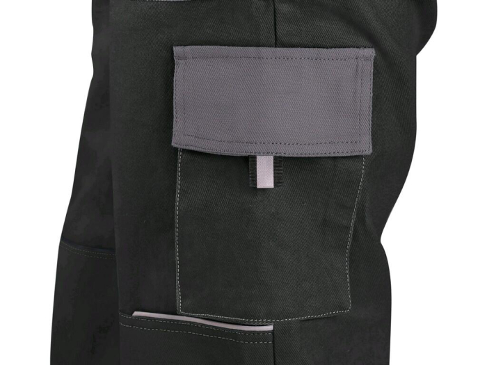 Pantaloni salopeta cu pieptar Canis CXS 1030 LUXY ROBIN, 100% bumbac, 260gr/mp [3]