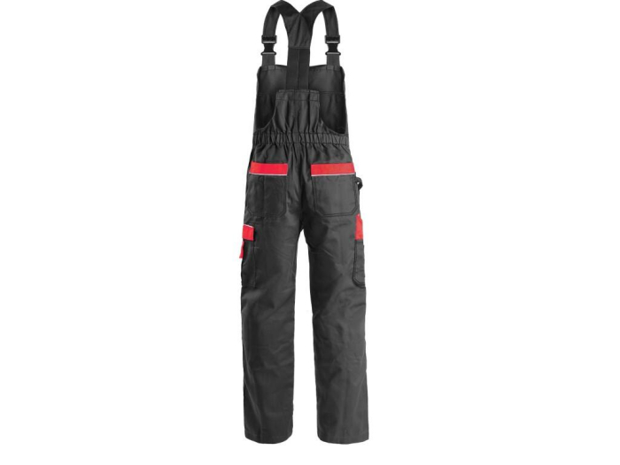 Pantaloni salopeta cu pieptar Canis CXS 1030 ORION KRYSTOF, 60% bumbac, 40% poliester, 280gr/mp [2]