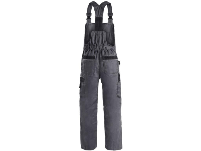 Pantaloni salopeta cu pieptar Canis CXS 1030 ORION KRYSTOF, 60% bumbac, 40% poliester, 280gr/mp [2]