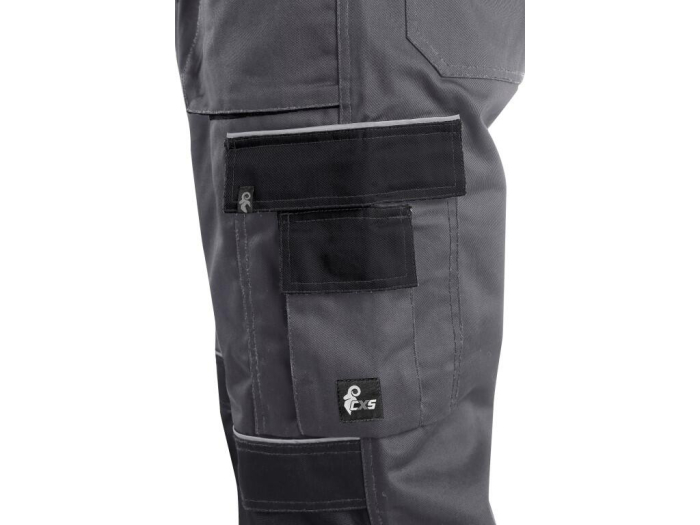 Pantaloni salopeta cu pieptar Canis CXS 1030 ORION KRYSTOF, 60% bumbac, 40% poliester, 280gr/mp [3]