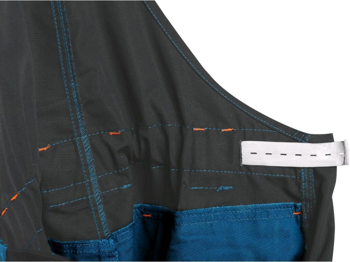 Pantaloni salopeta cu pieptar Canis CXS 1030 SIRIUS BRIGHTON, 65% poliester, 35% bumbac, 270gr/mp [4]