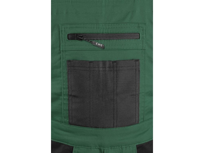 Pantaloni salopeta cu pieptar Canis CXS 1030 SOLIS FLEX, 98% bumbac, 2% elastan, 230gr/mp [4]