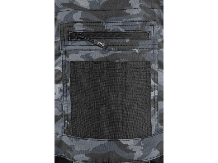 Pantaloni salopeta cu pieptar Canis CXS 1030 SOLIS FLEX, 98% bumbac, 2% elastan, 230gr/mp [3]