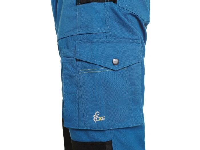 Pantaloni salopeta cu pieptar Canis CXS 1030 STRETCH, 98% bumbac, 2% elastan, 250gr/mp [3]