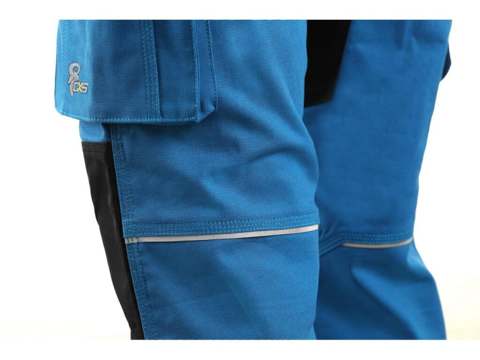 Pantaloni salopeta cu pieptar dama Canis CXS 1030 STRETCH, 98% bumbac, 2% elastan, 250gr/mp [4]