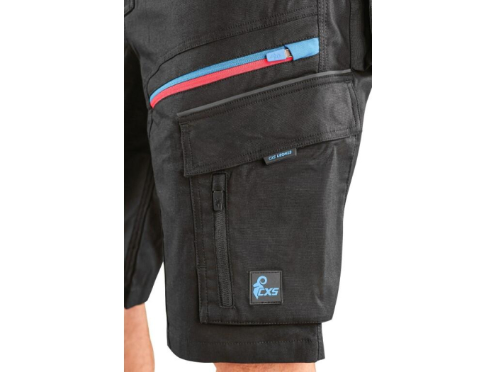 Pantaloni scurti de lucru Canis CXS 1060 LEONIS, 72% bumbac, 25% nailon, 3% elastan, 230gr/mp [5]