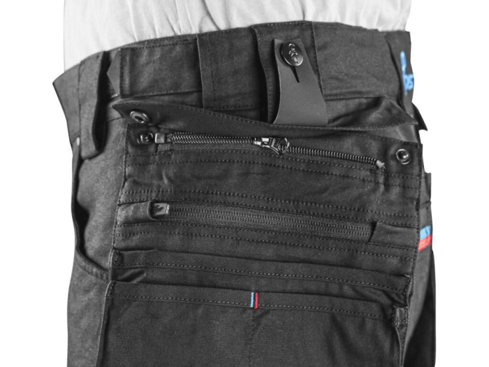 Pantaloni scurti de lucru Canis CXS 1060 LEONIS, 72% bumbac, 25% nailon, 3% elastan, 230gr/mp [3]