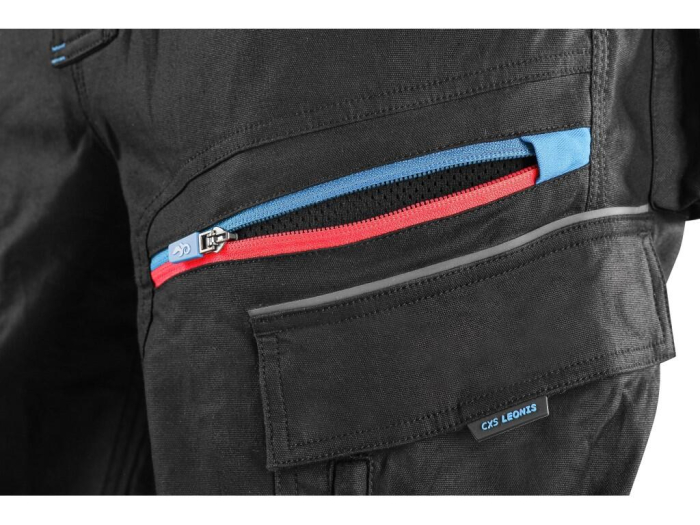 Pantaloni scurti de lucru Canis CXS 1060 LEONIS, 72% bumbac, 25% nailon, 3% elastan, 230gr/mp [8]