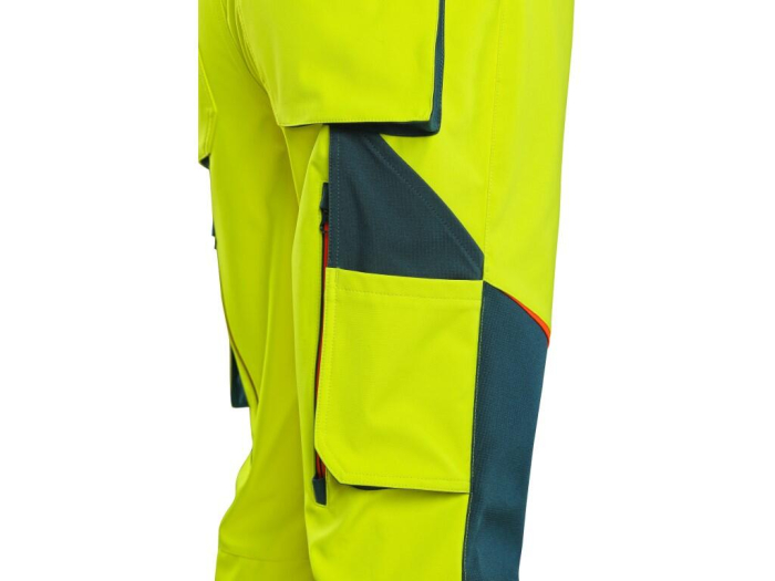 Pantaloni de lucru cu pieptar detasabil Canis CXS 1111 BEDFORD, 100% poliester [7]