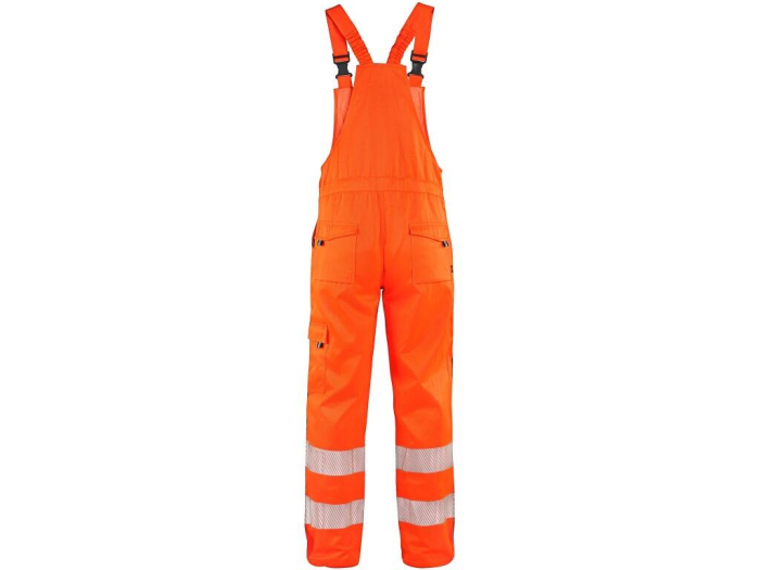 Pantaloni cu pieptar reflectorizanti Canis CXS 1112 NORWICH, 65% poliester, 35% bumbac, 280gr/mp [2]