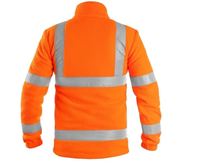 Jacheta fleece reflectorizanta Canis CXS 1115 PRESTON, 100% poliester, 280gr/mp [2]