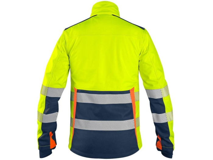 Jacheta softshell reflectorizanta Canis CXS 1117 BENSON, 100% poliester, 300gr/mp [2]