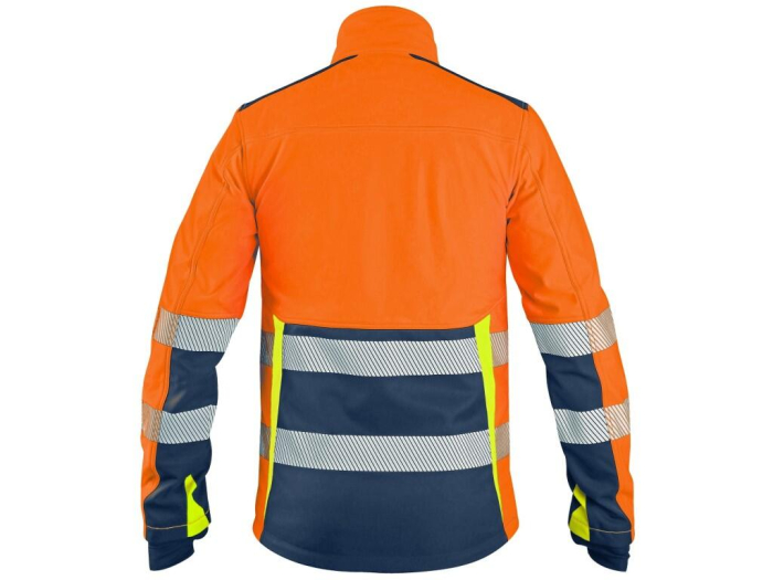 Jacheta softshell reflectorizanta Canis CXS 1117 BENSON, 100% poliester, 300gr/mp [2]