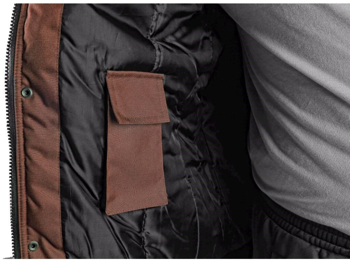 Jacheta vatuita de iarna Canis CXS 1210 IRVINE 2 in 1, 100% poliester, 180gr/mp [4]