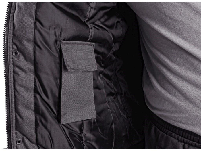 Jacheta vatuita de iarna Canis CXS 1210 IRVINE 2 in 1, 100% poliester, 180gr/mp [4]