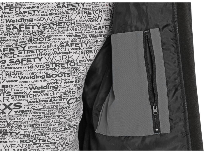 Jacheta de iarna softshell Canis CXS 1230 STRETCH, 96% poliester, 4% elastan, 300gr/mp [5]