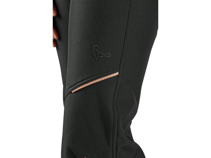 Pantaloni softshell de iarna copii Canis CXS 1420 TRENTON, 94% poliester, 6% elastan, 310gr/mp [3]