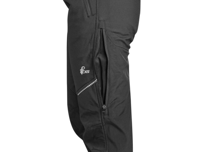Pantaloni softshell de iarna Canis CXS 1420 TRENTON, 94% poliester, 6% elastan, 310gr/mp [3]