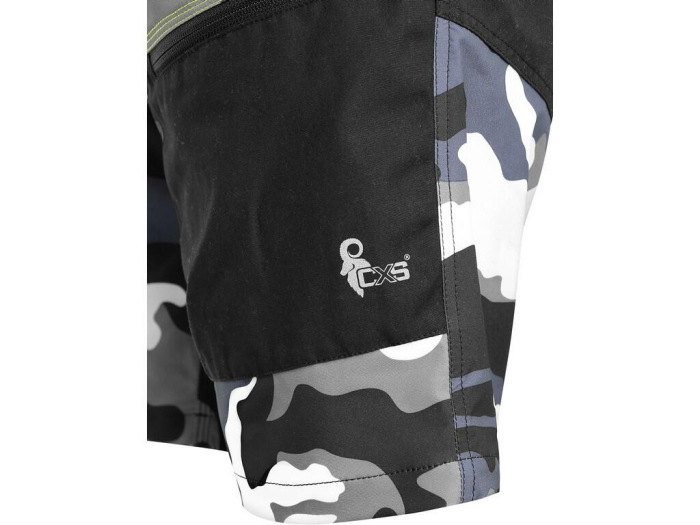 Pantaloni scurti de lucru Canis CXS 1450 DIXON, 92% poliester, 8% elastan, 180gr/mp [3]