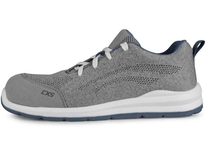 Pantofi de protectie Canis CXS 2126 TEXLINE 4ENVI BLUE S1PS FO SR, cu bombeu din compozit si lamela [2]