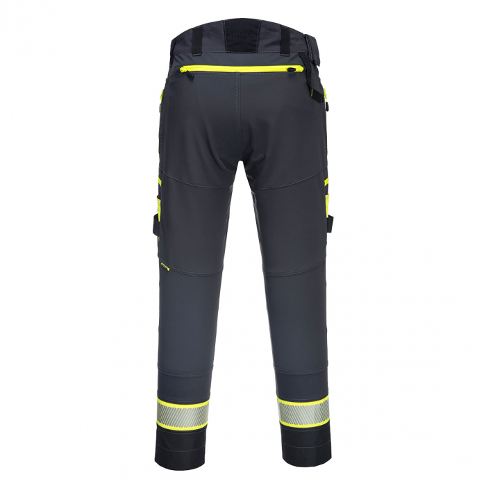 Pantaloni de lucru in talie Portwest DX449 DX4, cu benzi reflectorizante 93% poliester, 7% elastan, 270g [3]