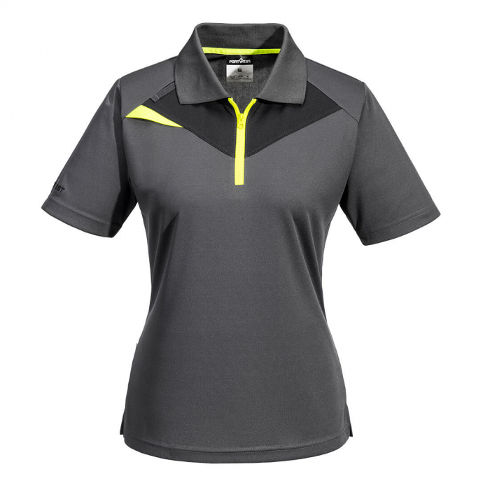 Tricou polo dama Portwest DX4 WOMEN'S POLO, 100% poliester, 150 gr/mp [1]