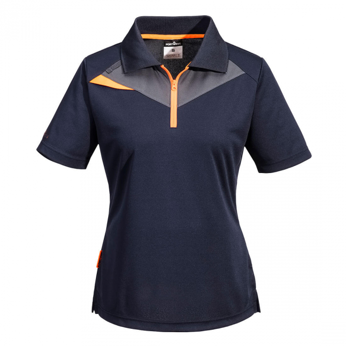 Tricou polo dama Portwest DX4 WOMEN'S POLO, 100% poliester, 150 gr/mp [1]