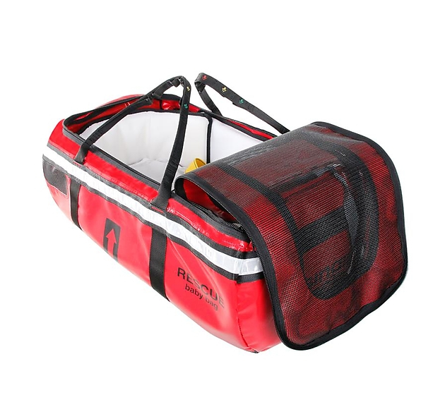 Geanta integrata cu targa salvare bebelusi Singing Rock RESCUE BABY, 3300g, capacitate max. 25kg, copii cu inaltimea 40-110cm, PVC, PAD, PES, PES/Bumbac [5]