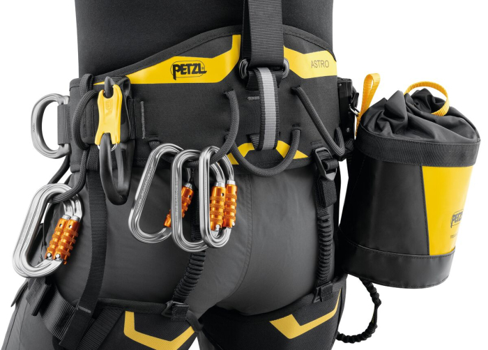 Ham in 5 puncte Petzl ASTRO marimea 2 C083Ab02,blocator de piept incorporat CROLL L compatibil cu TOOLBAG si bancuta PODIUM [9]