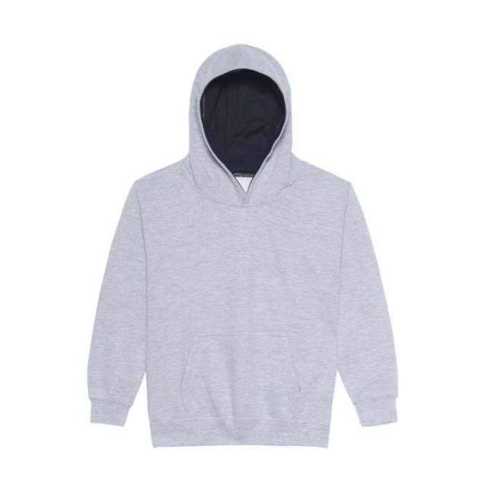 Hanorac cu gluga pentru copii in 2 culori Just Hoods KIDS VARSITY, 80% bumbac, 20% poliester, 280 g/mp [2]