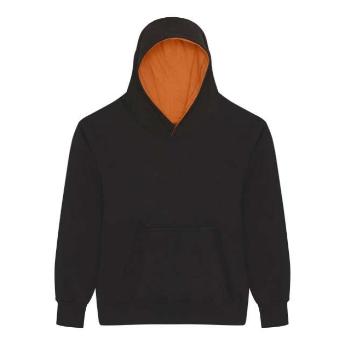 Hanorac cu gluga pentru copii in 2 culori Just Hoods KIDS VARSITY, 80% bumbac, 20% poliester, 280 g/mp [2]