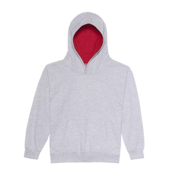 Hanorac cu gluga pentru copii in 2 culori Just Hoods KIDS VARSITY, 80% bumbac, 20% poliester, 280 g/mp [2]