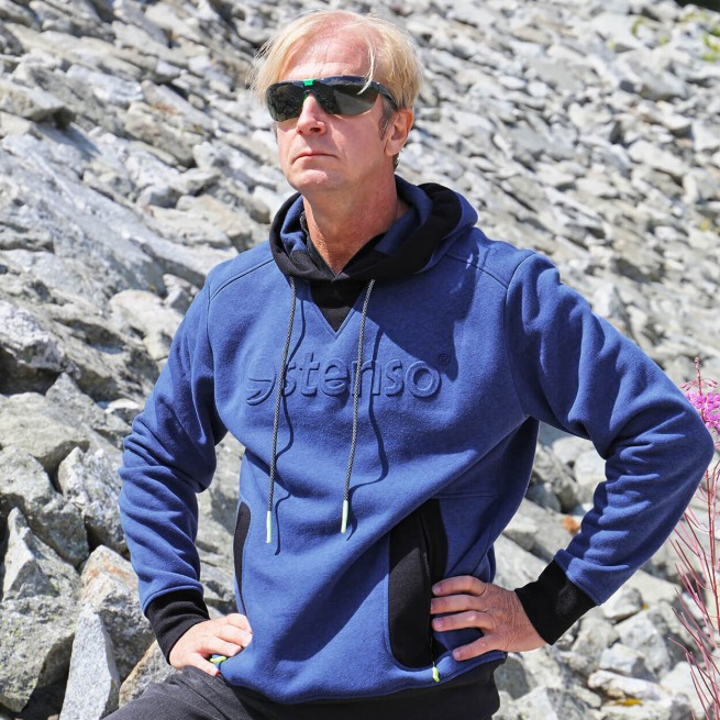 Hanorac cu gluga Stenso 3D PRINT, 60% bumbac, 40% poliester, 300 gr/mp [2]