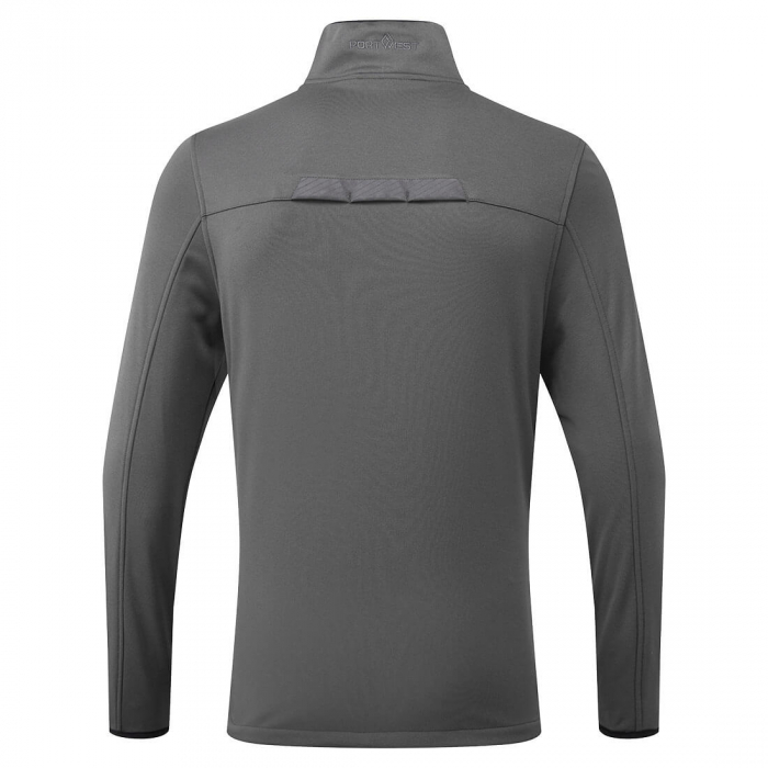 Hanorac fleece fara gluga cu fermoar scurt Portwest T755, 100% poliester, 255 gr/mp [2]