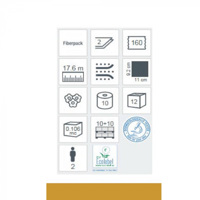Hartie igienica superecologica Lucart ECONATURAL, 10 role [2]