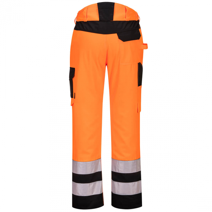 Pantaloni reflectorizanti Portwest HIVIS PW2 PW241, 65% poliester, 35% bumbac, 245g [3]