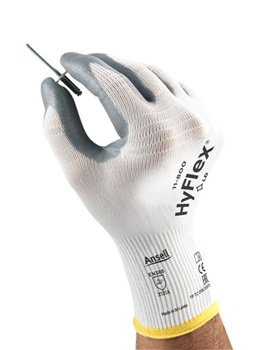Manusi de protectie Ansell HYFLEX 11-800, impregnate in spuma de nitril [4]