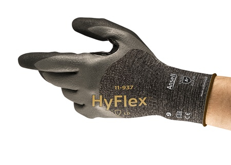 Manusi de protectie Ansell HYFLEX 11-937, impregnate in spuma de nitril [3]