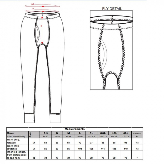 Indispensabili Portwest THERMAL BASELAYER B131, 100% poliester, 140g [2]