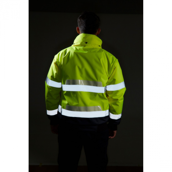 Jacheta reflectorizanta Portwest GLOWTEX 3IN1 G465, 100% poliester, 400 gr/mp [9]
